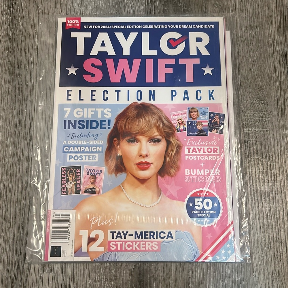 Taylor Swift Election Pack Magazine with Extras